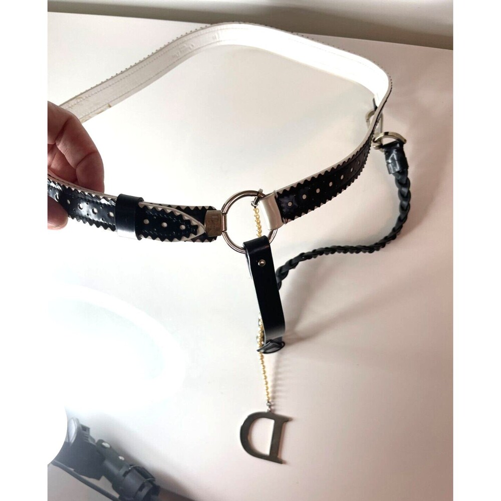 Super Rare Christian Dior Belt with Pearls John Galliano Era 2005 - Picture 9 of 12